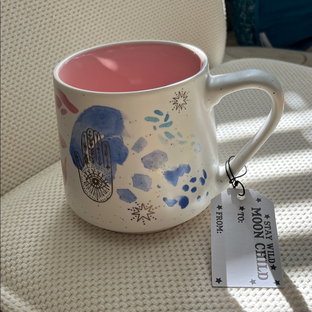 Pink and Blue Mug